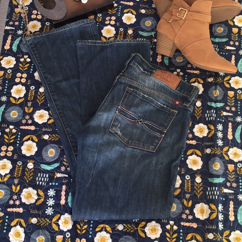 Lucky Brand Jeans Straight/Boot Size 4/27